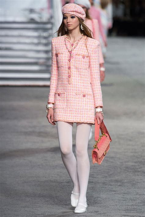 modern chanel look|Chanel dresses for women.